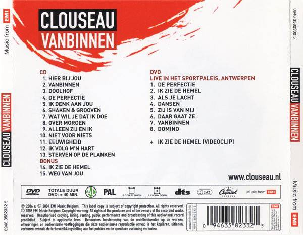 Clouseau Vanbinnen : Back